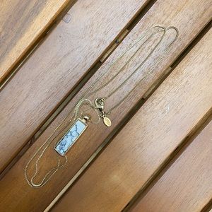 Howlite Reversible Long Necklace